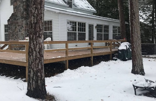 Wautoma House | Classic Wisconsin Lake Home on Big Silver Lake, Great for Swimming & Boating!