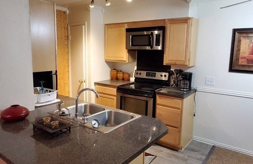 Odessa Condo | Clean 1 bedroom, 1 bath Condo! Fully Furnished! Washer/Dryer inside!
