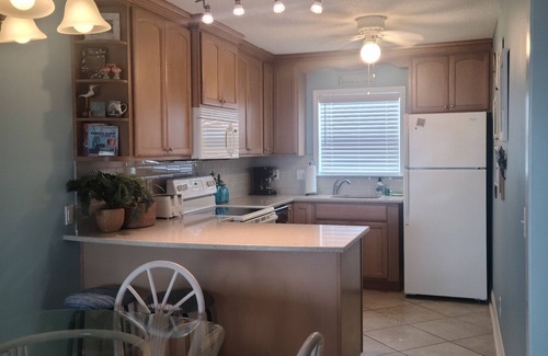 Pensacola Beach Condo | CLEAN and NEWLY Renovated! Relaxed and Fun Decor. 2B/2B with W/D