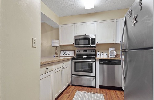 West Panama City Beach Condo | Clean & Comfortable 2 Bedroom Condo w/1.5 Bath only steps from beach.