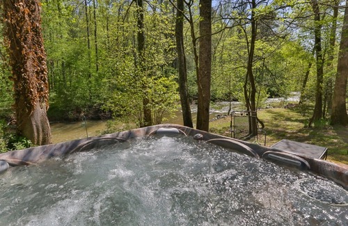 Ellijay Cottage | Clear Creek Cottage - Trout Fish from Your Backyard!