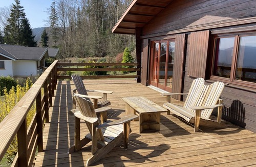 Cleurie Ski Chalet | Cleurie chalet rental with magnificent views over the valleys of the Vosges