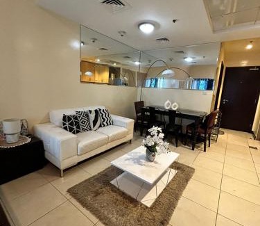 Jumeirah Lake Towers Apartment | Click Stay - JLT - Studio & Balcony Lakes view Entire Apartment -JN