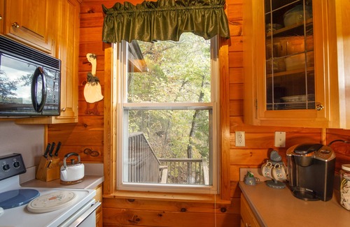 Newport Cabin | Cliffhanging Cabin over French Broad River between Hot Springs, NC and Gatlinburg Tn