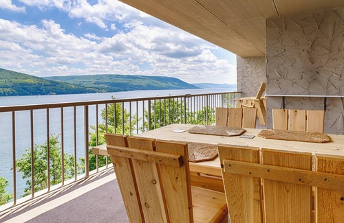 Canandaigua Condo | Cliffside Sunrise: "Gorgeous Canandaigua Lake Views!"