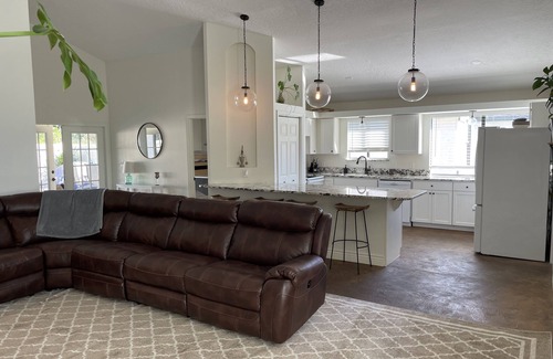 Lantern Park Units House | Close to beach! Family-sized home with pool and hot tub.