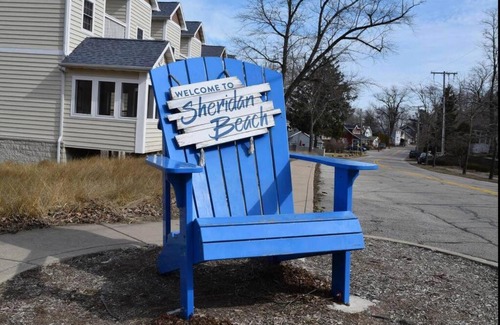 Michigan City Apartment | Close to Beach, Hot Tub, Pet Friendly, Firepit