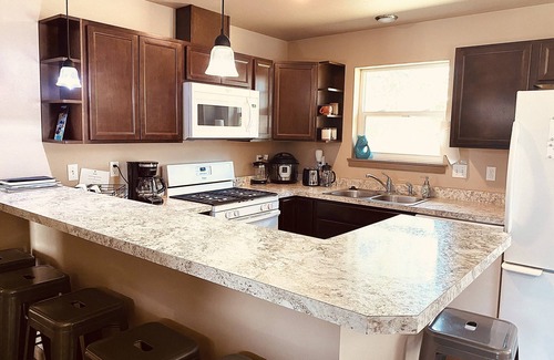 Athol Cottage | Close to Silverwood, Cozy Cottage Farm in the woods, RV parking, with open space