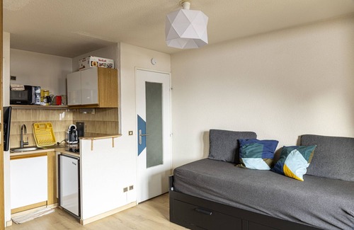 Allos Apartment | Close to the ski slopes, mountain view studio for 4 ppl