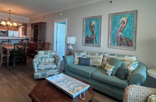 Fort Walton Beach Condo | Closest 2 Bedroom to Beach Spectacular Gulf, Pier, & 🐬 View at A403 Waterscape