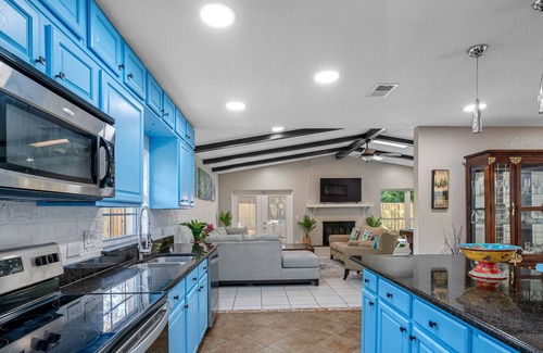 Town N County Park House | Cloud Castles | Private pool, hot tub, and more in Tampa