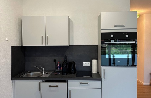 Dornstetten Apartment | Cloudcabins N° 2 Aufzug Balkon Marktplatz