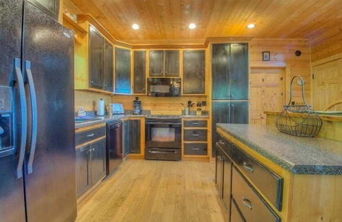 Morganton Cabin | Cloudwalker- My Mountain | Stunning Mountain and Pasture Views | Hot Tub | Outdoor Fireplace