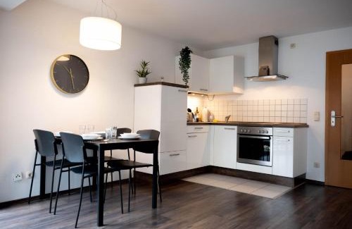 Cortendorf Apartment | #CN Studio Birke - Balkon mit Vesteblick