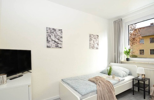 Coburg Apartment | Co06 - Schöne Ferienwohnung mit Balkon in Coburg, 70qm, 3 Zimmer, Max. 6 Personen