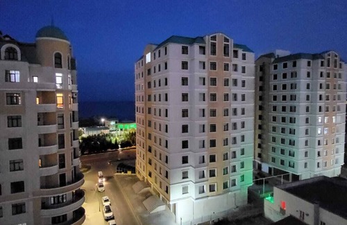 Sumqayit Apartment | Coastal 2 Bedrooms, 2 Balcones, AC, Wi-Fi, Sumgait Boulevard Park