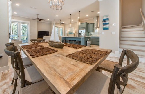 Panama City Beach House | Coastal 3BR Beach Retreat, Bikes, Pool & Beach ~ Stay Anchored on 30A