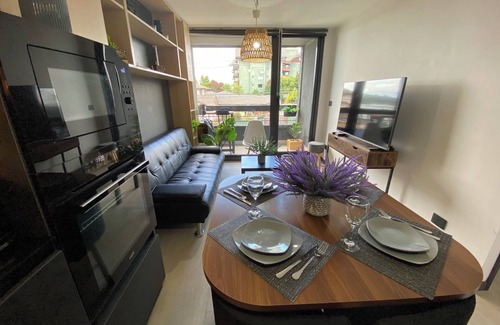 Puerto Varas Apartment | Coastal apartment with lake view, heated swimming pool and jacuzzi