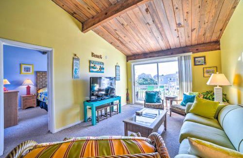 Atlantic Beach House | Coastal Atlantic Beach Duplex Less Than 1 Mi to Boardwalk!