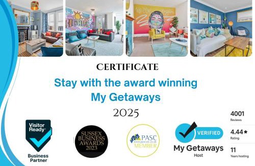Kemptown Apartment | Coastal Breeze with Seaview By My Getaways