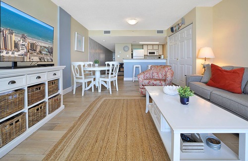 Ocean Drive Condo | Coastal Charm @ Verandas By The Sea #902* Updated*Oceanfront View*HotTub*Pool