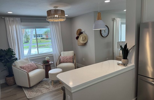 Point of Pines House | Coastal Charm Waterfront 3-bedroom 3-bath house w/pool and hot tub
