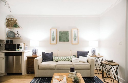 Historic Downtown Savannah Apartment | Coastal Chic Apartment on Forsyth Park with Parking by Lucky Savannah