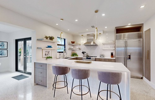 North Corals House | Coastal Chic Escape: Modern Oasis in Oakland Park