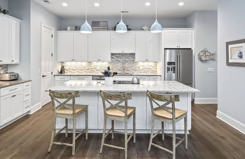 Palmetto Dunes House | Coastal chic home in Palmetto Dunes located minutes from the ocean