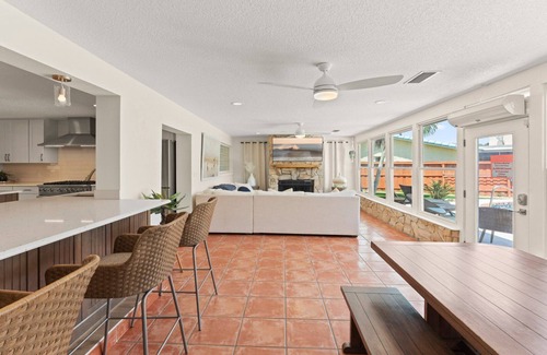 Cocoa Beach House | Coastal Cocoa Beach Home on the Canal w/Private Backyard & Pool!