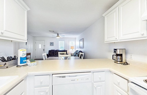 Port St. Joe House | Coastal getaway steps from the bay with patio, balcony, smart TVs, & W/D