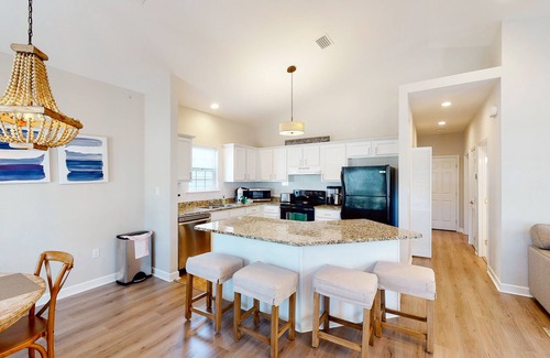 Seagrove Beach House | Coastal home w/pool views, private yard, and community pool - Dogs ok