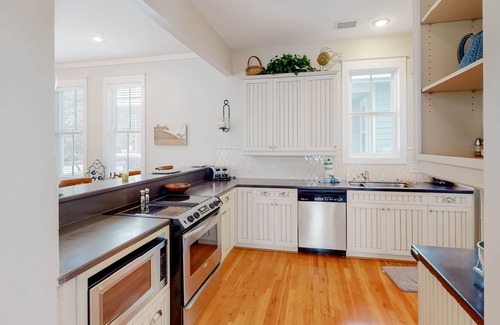 Seagrove Beach House | Coastal home with 2 community pools, bikes, front porch & balcony - near beach