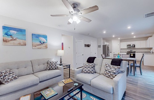 St. James House | Coastal home with community pool, close to beach and local attractions