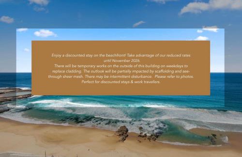 Newcastle Apartment | Coastal Luxe - Beachfront - Reduced to Nov 2026!