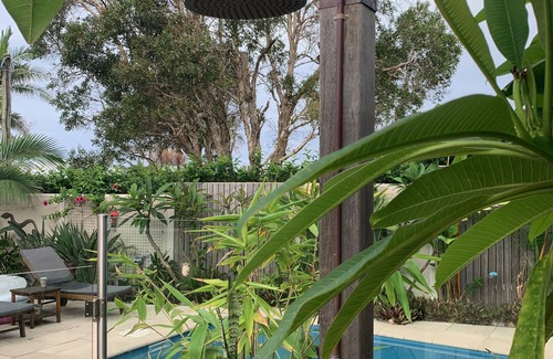 Emerald Beach Apartment | Coastal Luxe self contained studio located meters from Emerald Beach