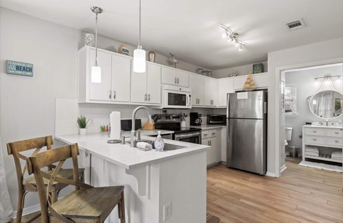 Seagrove Beach Condo | Coastal remodeled, dog friendly,1st floor condo, steps to beaches & restaurants!