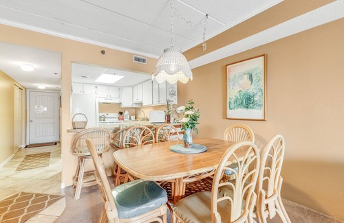 Midtown Ocean City Condo | Coastal-Themed Beach Condo w/Great Beach Views, Private Balcony, Shared Pool