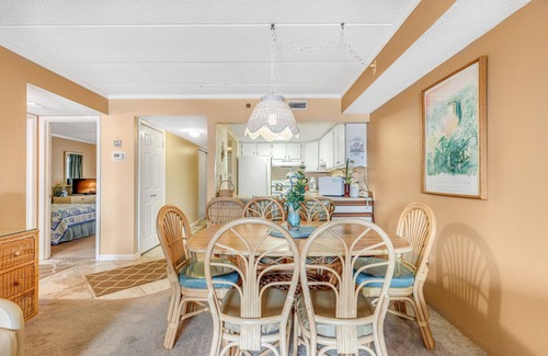 Midtown Ocean City Condo | Coastal-Themed Beach Condo w/Great Beach Views, Private Balcony, Shared Pool