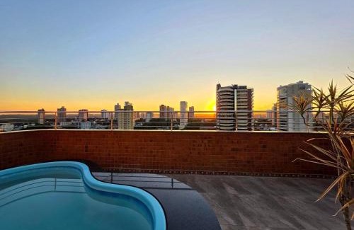 Foz do Iguacu City Centre Apartment | Cobertura Centro de Foz - Duplex com piscina