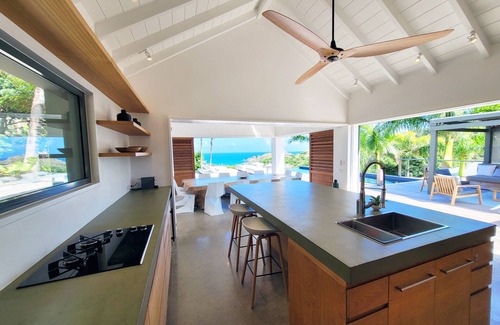 Petit Cul De Sac Beach Villa | Coco Rock in Petit Cul de Sac by Personal Villas - Stunning Rustic Villa