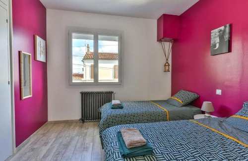 Cognac Apartment | Cognac center - Terrace & garden - 1 to 3 bedrooms