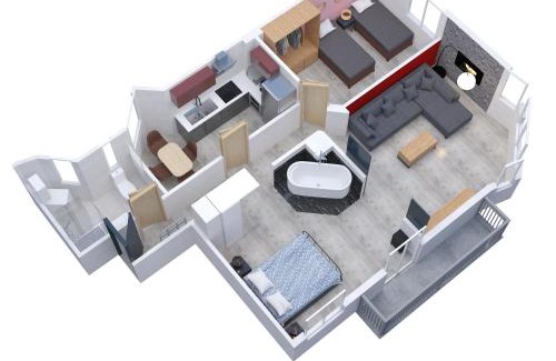Saint Joseph/Mittelharth Apartment | COLMAR - Appartements Deluxe - Lumineux - Stationnement Gratuit et Facile dans la rue