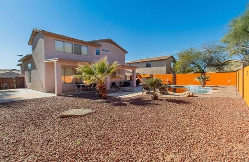 Casa Grande House | Colorful 3BR Home/Private, Patio +Pool+Hot Tub