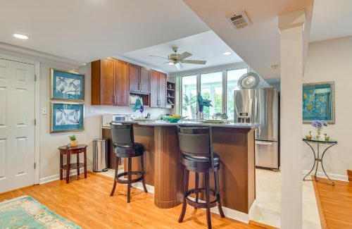 Columbia Apartment | Columbia Lakefront Escape Serenity Room and Patio