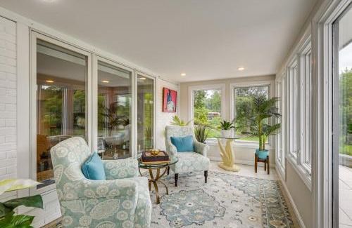 Columbia Apartment | Columbia Lakefront Escape Serenity Room and Patio