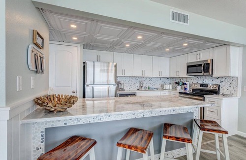 Panama City Beach Condo | Come enjoy Shore Perfection in Tower II at Edgewater - balcony, beachfront