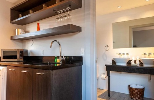 North Beach House | Comfort and Convenience! 2 Relaxing Units w/Kitchenette, Onsite Pool, Courtyard