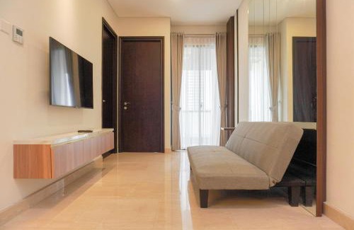 Bendungan Hilir Apartment | Comfort and Elegant 2BR Sudirman Suites Apartment By Travelio