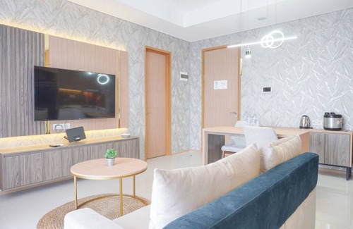 Mampang Prapatan Apartment | Comfort And Modern Look 2Br At 26Th Floor Samara Suites Apartment